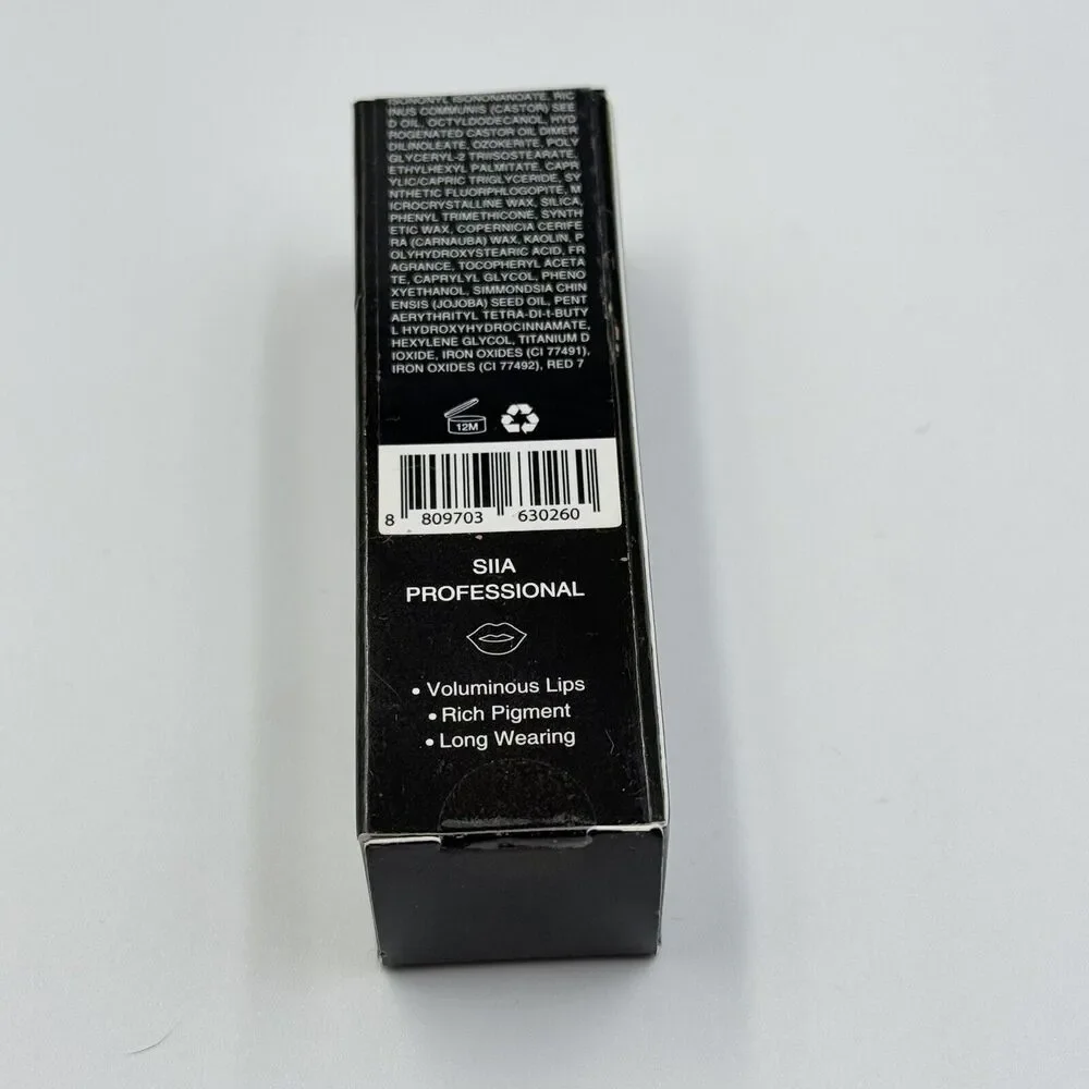 Siia Cosmetics Change Agent Original Lipstick O 674 Maple Brown new and sealed
